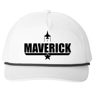 Maverick Snapback Five-Panel Rope Hat