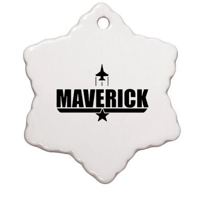 Maverick Ceramic Star Ornament