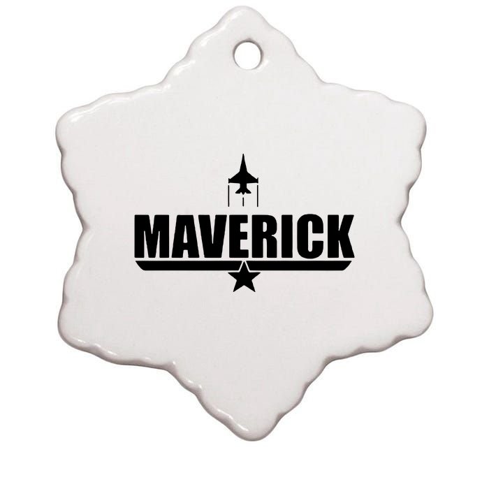 Maverick Ceramic Star Ornament