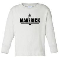 Maverick Toddler Long Sleeve Shirt