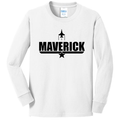 Maverick Kids Long Sleeve Shirt