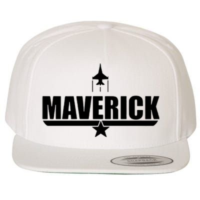 Maverick Wool Snapback Cap