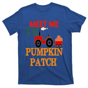 Meet Me At The Pumpkin Patch Cute Truck For Halloween Gift T-Shirt