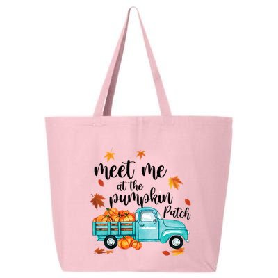 Meet Me At The Pumpkin Patch Halloween Thanksgiving Pumpkin Funny Gift 25L Jumbo Tote