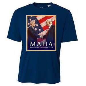 Maha Make America Healthy Again Usa Trump Kennedy Cooling Performance Crew T-Shirt