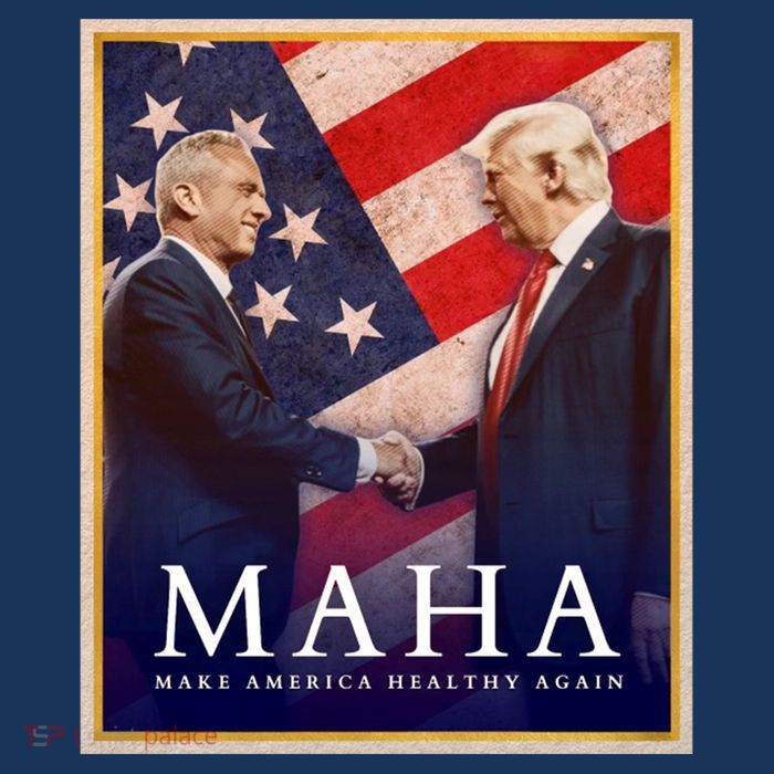 Maha Make America Healthy Again Usa Trump Kennedy Tall T-Shirt