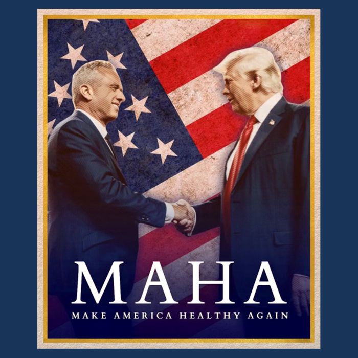 Maha Make America Healthy Again Usa Trump Kennedy Drawstring Bag