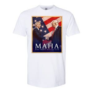 Maha Make America Healthy Again Usa Trump Kennedy Softstyle CVC T-Shirt