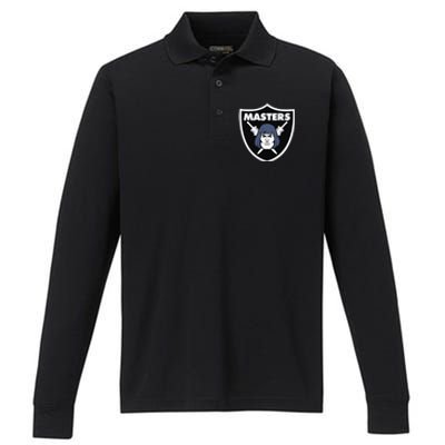 Masters Performance Long Sleeve Polo