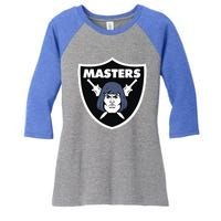 Masters Women's Tri-Blend 3/4-Sleeve Raglan Shirt