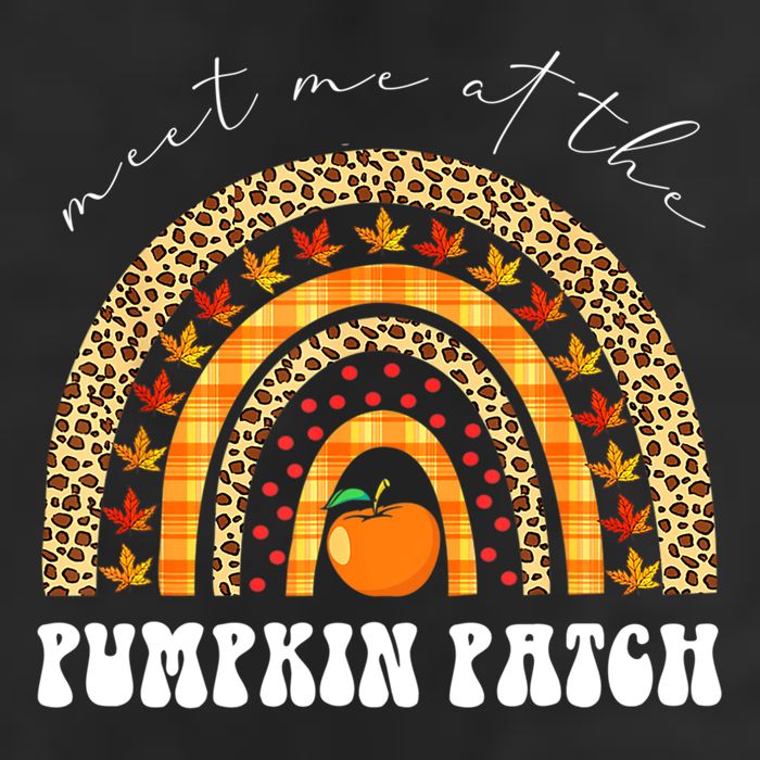 Meet Me At The Pumpkin Patch Leopard Rainbow Thanksgiving Gift Cool Comfort Performance Bucket Hat