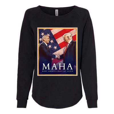 Maha Make America Healthy Again 2024 Womens California Wash Sweatshirt