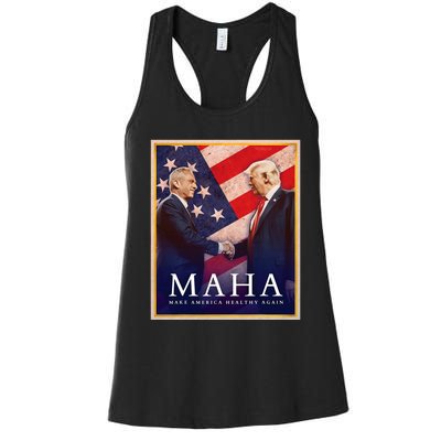 Maha Make America Healthy Again 2024 Women's Racerback Tank