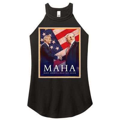 Maha Make America Healthy Again 2024 Women's Perfect Tri Rocker Tank