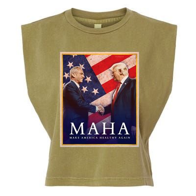 Maha Make America Healthy Again 2024 Garment-Dyed Women's Muscle Tee