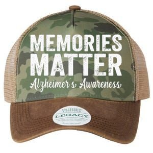 Memories Matter Alzheimers Awareness Endalz Mom Grandma Dad Legacy Tie Dye Trucker Hat