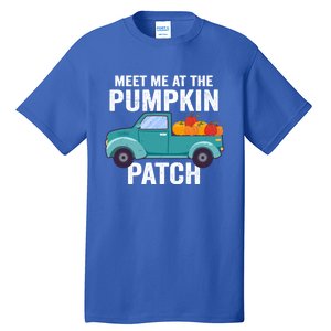 Meet Me At The Pumpkin Patch Pickup Truck Cool Gift Tall T-Shirt