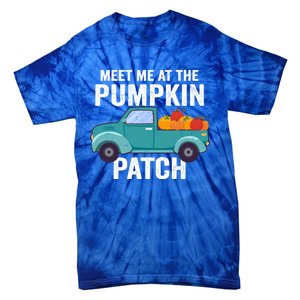 Meet Me At The Pumpkin Patch Pickup Truck Cool Gift Tie-Dye T-Shirt