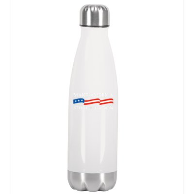 MASA Make America Straight Again Political Funny Sarcastic Stainless Steel Insulated Water Bottle