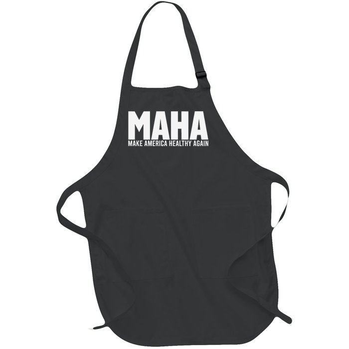 Maha Make America Healthy Again Election Full-Length Apron With Pockets