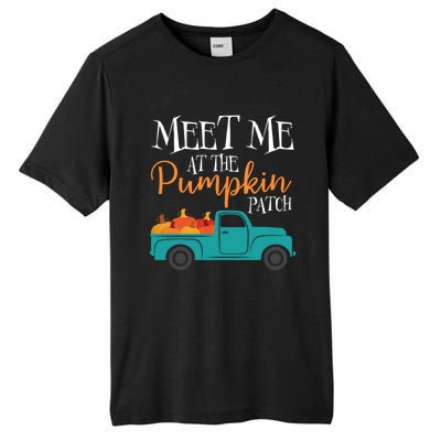 Meet Me At The Pumpkin Patch Love Fall Autumn Holiday Season Cool Gift Tall Fusion ChromaSoft Performance T-Shirt