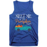 Meet Me At The Pumpkin Patch Love Fall Autumn Holiday Season Cool Gift Tank Top