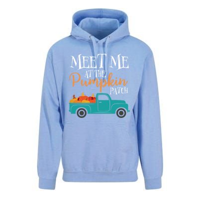 Meet Me At The Pumpkin Patch Love Fall Autumn Holiday Season Cool Gift Unisex Surf Hoodie