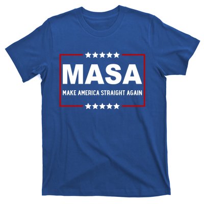 MASA Make America Straight Again Political Funny Sarcastic T-Shirt