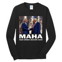 Maha Make America Healthy Again Trump 2024 Tall Long Sleeve T-Shirt