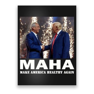 Maha Make America Healthy Again Trump 2024 Poster