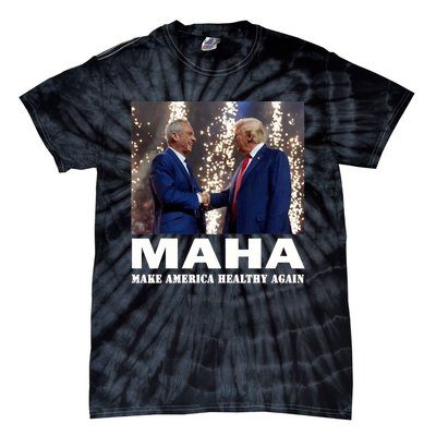 Maha Make America Healthy Again Trump 2024 Tie-Dye T-Shirt