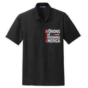 Maga Morons Are Governing America Dry Zone Grid Polo