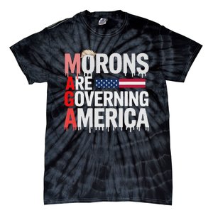 Maga Morons Are Governing America Tie-Dye T-Shirt