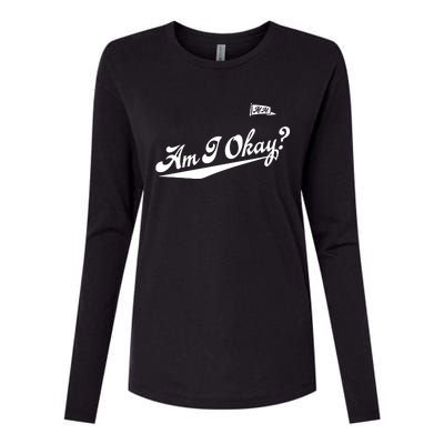 Megan Moroney Am I Okay Womens Cotton Relaxed Long Sleeve T-Shirt