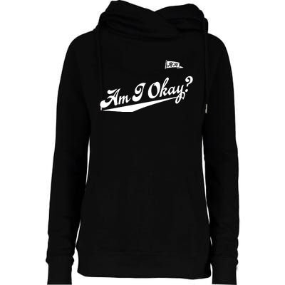 Megan Moroney Am I Okay Womens Funnel Neck Pullover Hood