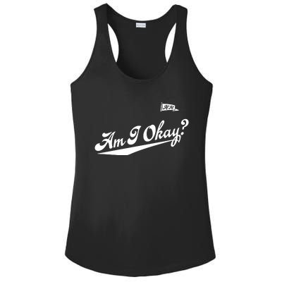 Megan Moroney Am I Okay Ladies PosiCharge Competitor Racerback Tank