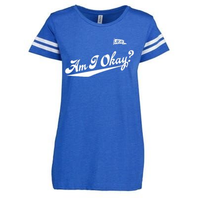 Megan Moroney Am I Okay Enza Ladies Jersey Football T-Shirt