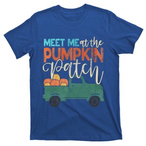 Meet Me At The Pumpkin Patch Pickup Thanksgiving Xmas Outfit Great Gift T-Shirt