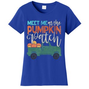 Meet Me At The Pumpkin Patch Pickup Thanksgiving Xmas Outfit Great Gift Women's T-Shirt