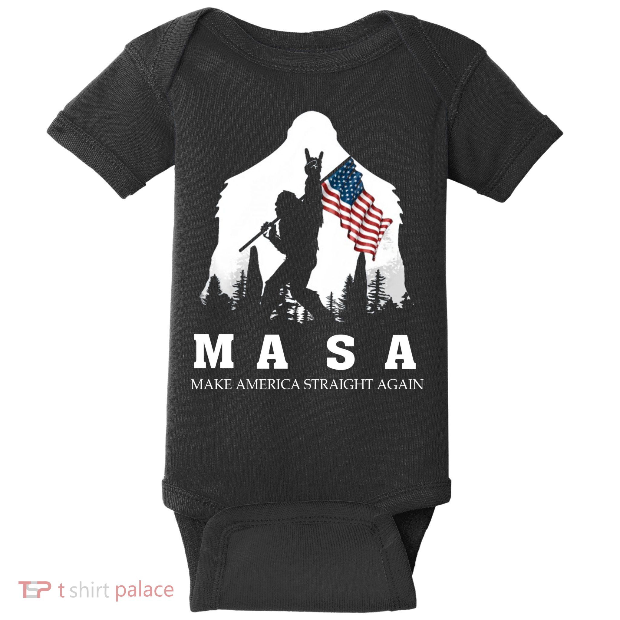 MASA Make America Straight Again Baby Bodysuit