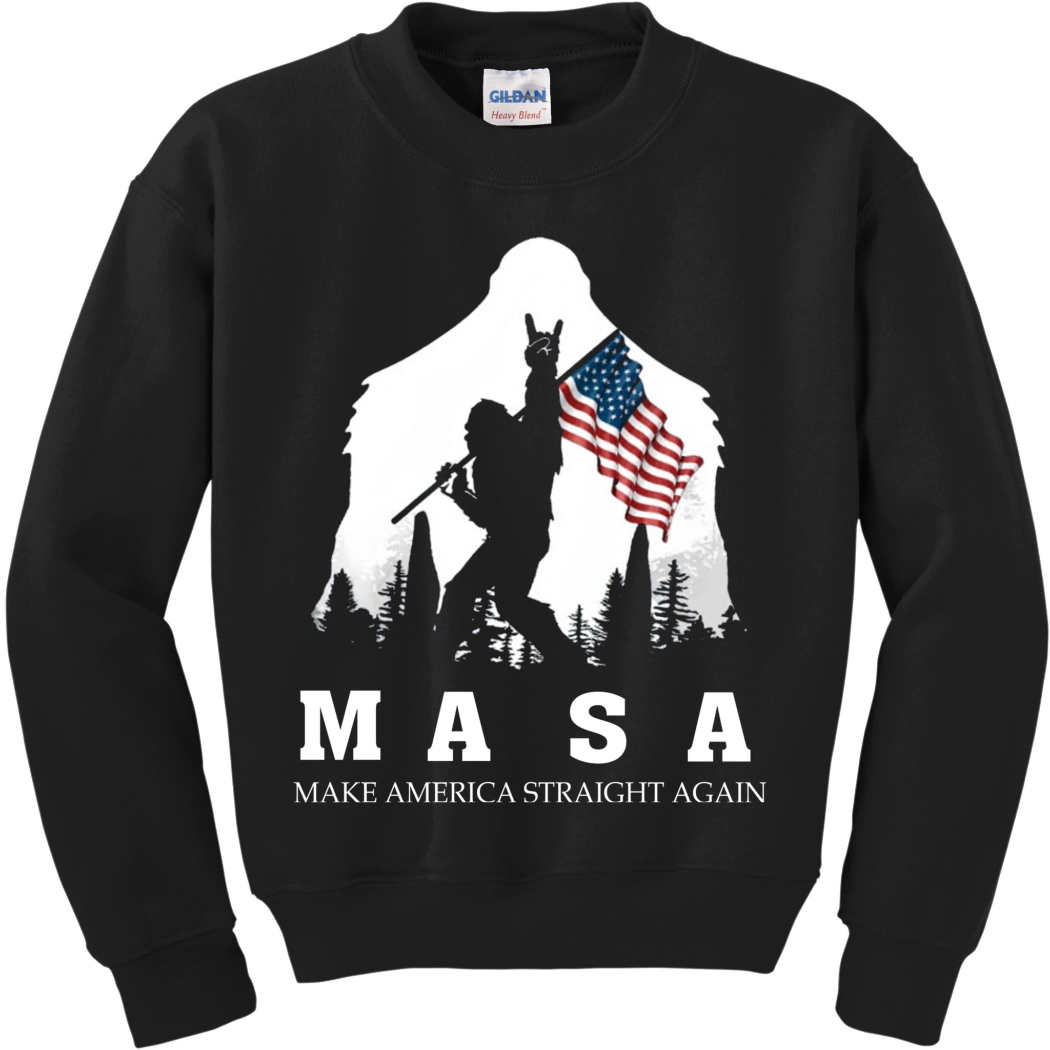 MASA Make America Straight Again Kids Sweatshirt