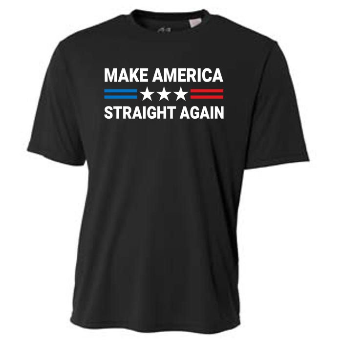 MASA Make America Straight Again Political Funny Sarcastic Cooling Performance Crew T-Shirt