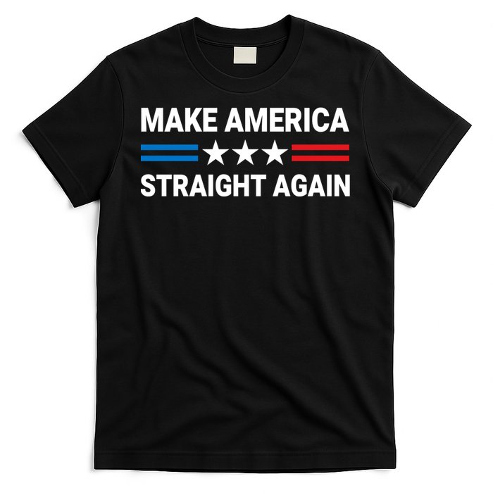 MASA Make America Straight Again Political Funny Sarcastic T-Shirt