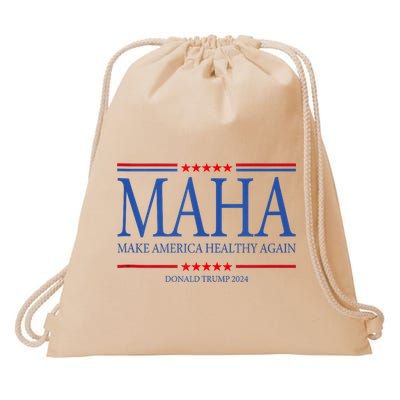 Maha Make America Healthy Again Drawstring Bag