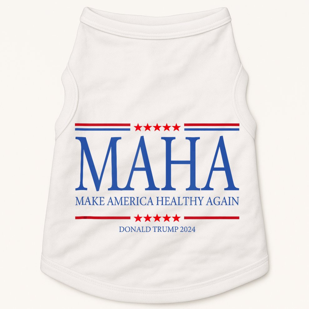 Maha Make America Healthy Again Doggie Tank