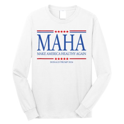 Maha Make America Healthy Again Long Sleeve Shirt