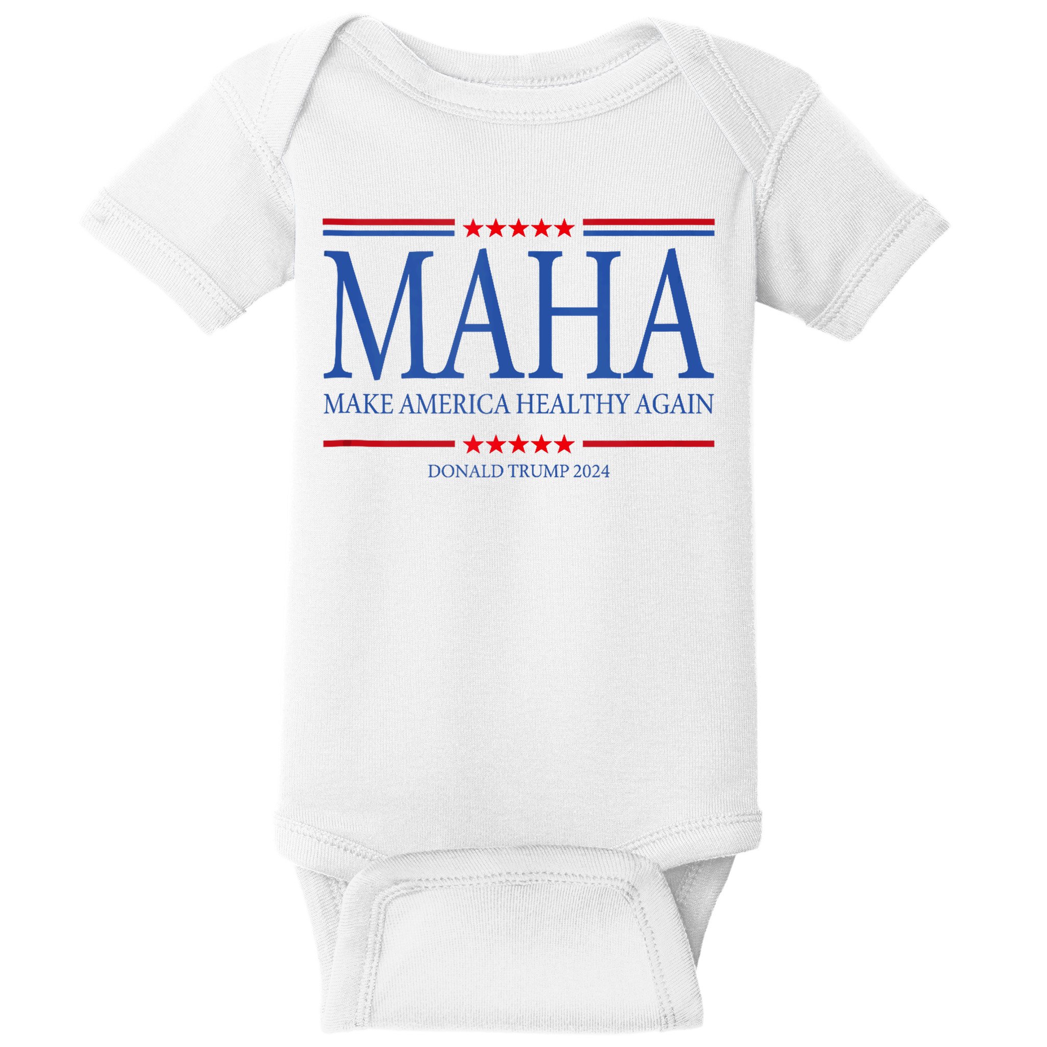 Maha Make America Healthy Again Baby Bodysuit