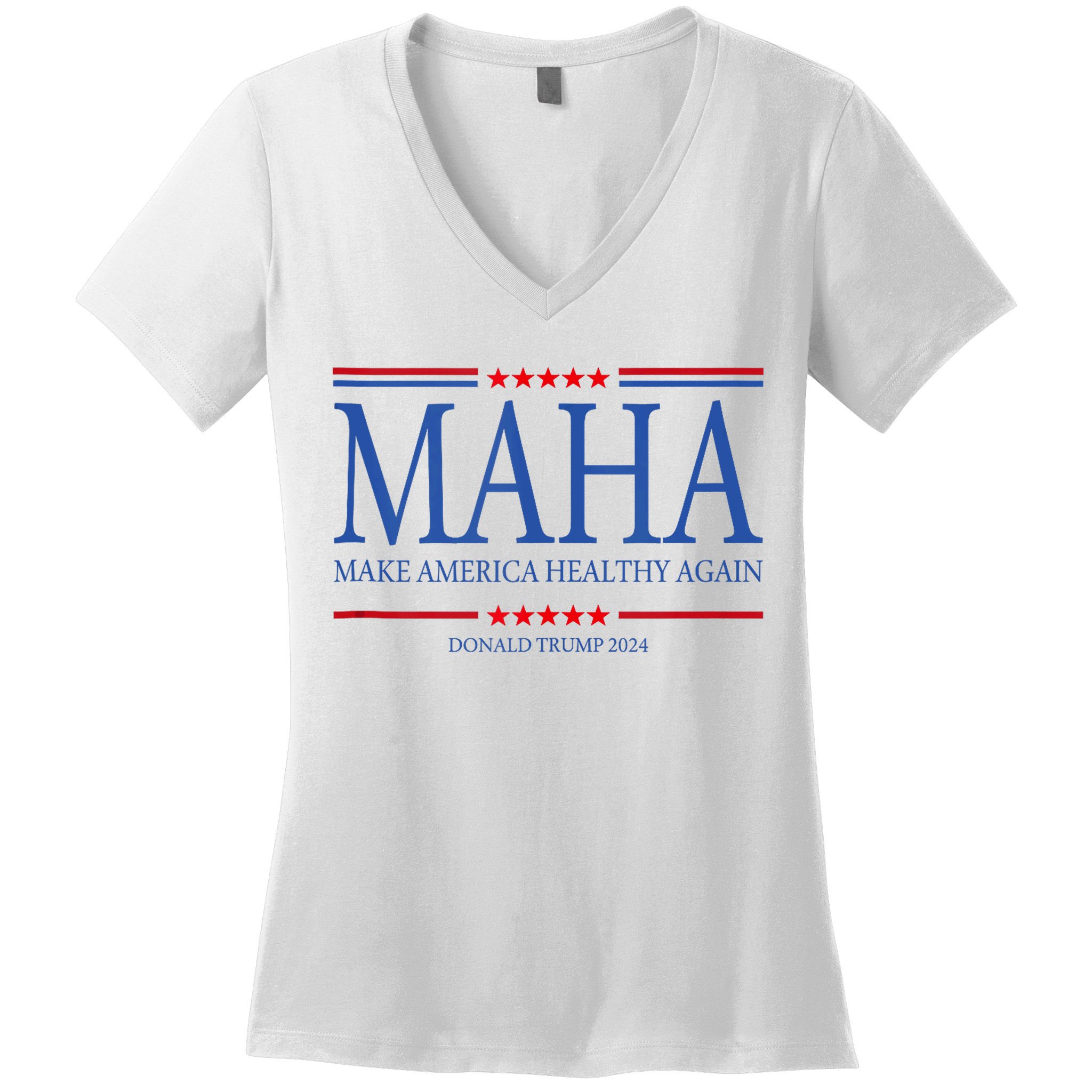 Maha Make America Healthy Again Women's V-Neck T-Shirt