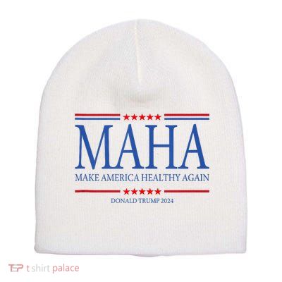 Maha Make America Healthy Again Short Acrylic Beanie