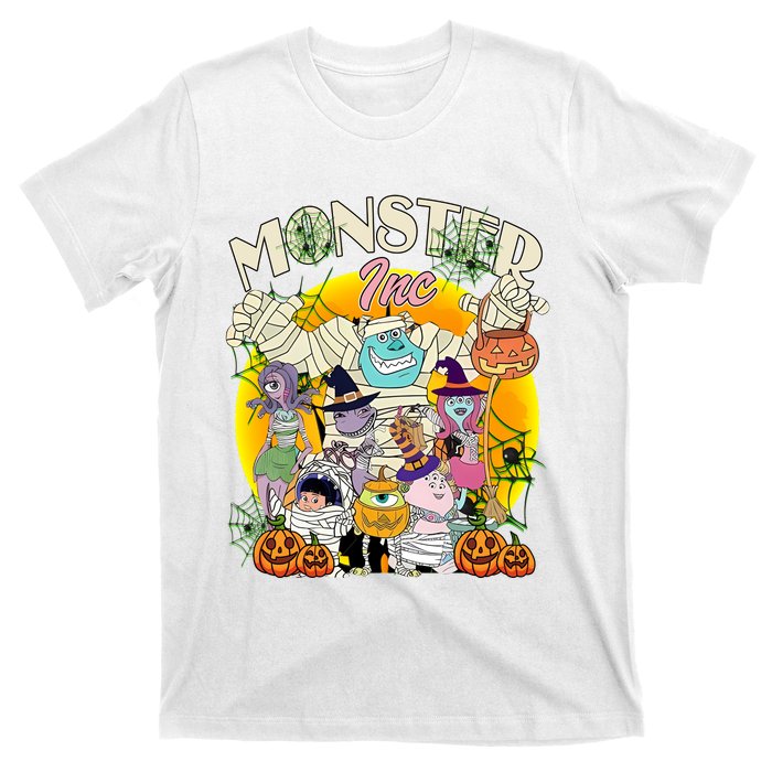 Monster Mike And Sully Boo Halloween Party 2024 Halloween Monsters T-Shirt